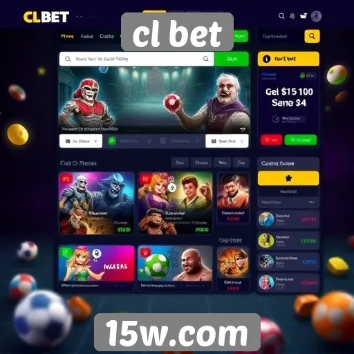 Interface do usuário no cl bet otimizada para navegação